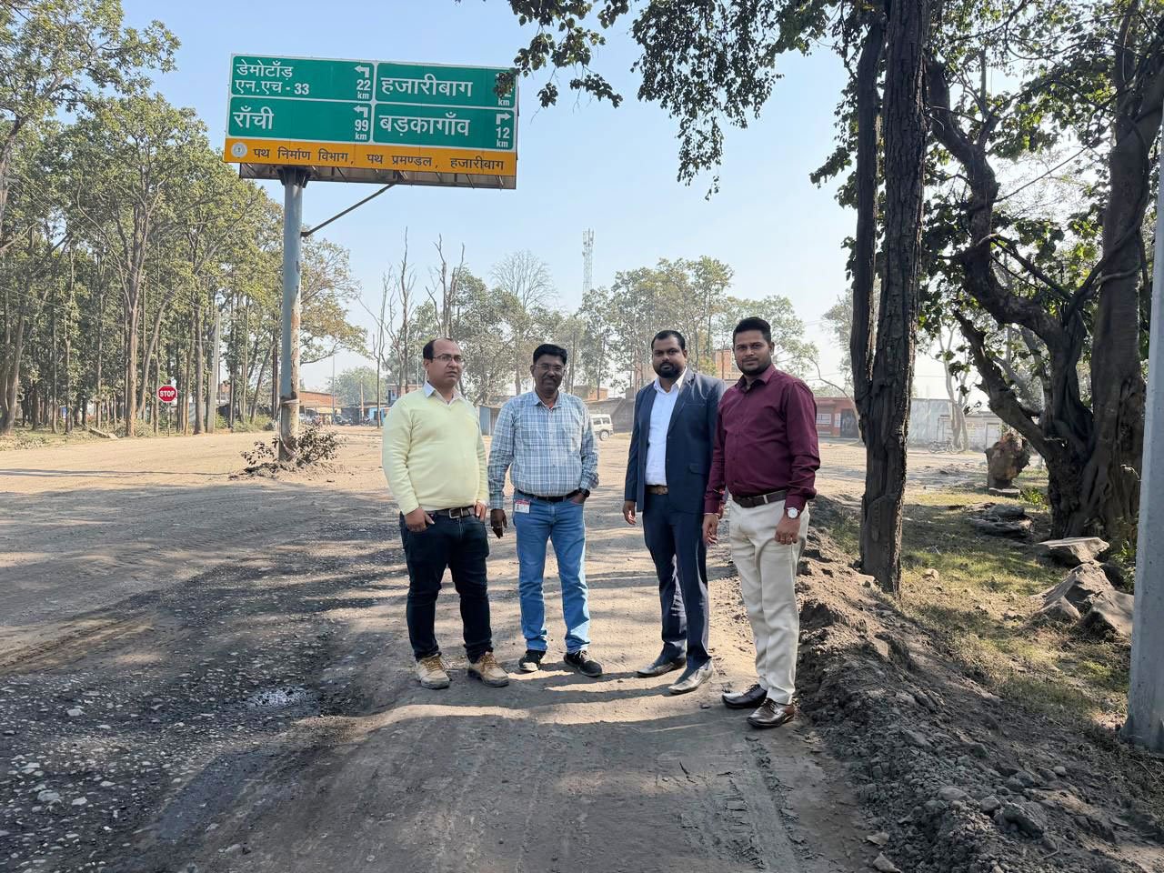 Advancing Sustainable Road Rehabilitation: Translink Delivers FDR Presentation at NTPC, Hazaribagh